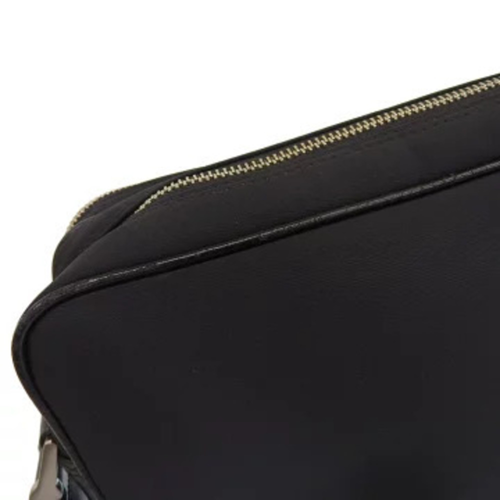 Burberry Double Zipper Shoulder Bag Black - Picture 7 of 9